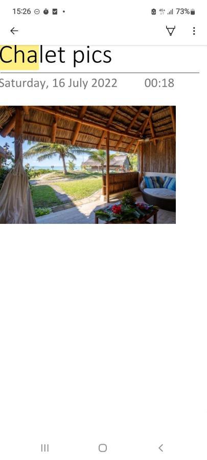 Casa Cabana Beach Vilankulo Exterior foto